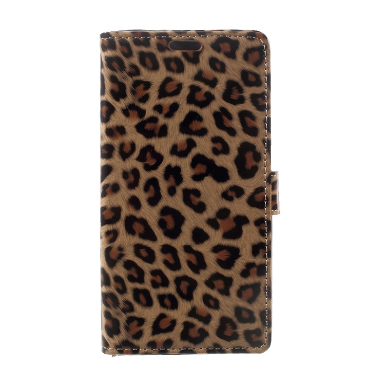 Leopard Pattern Wallet Leather Stand Phone Case for Xiaomi Redmi Note 4X-2