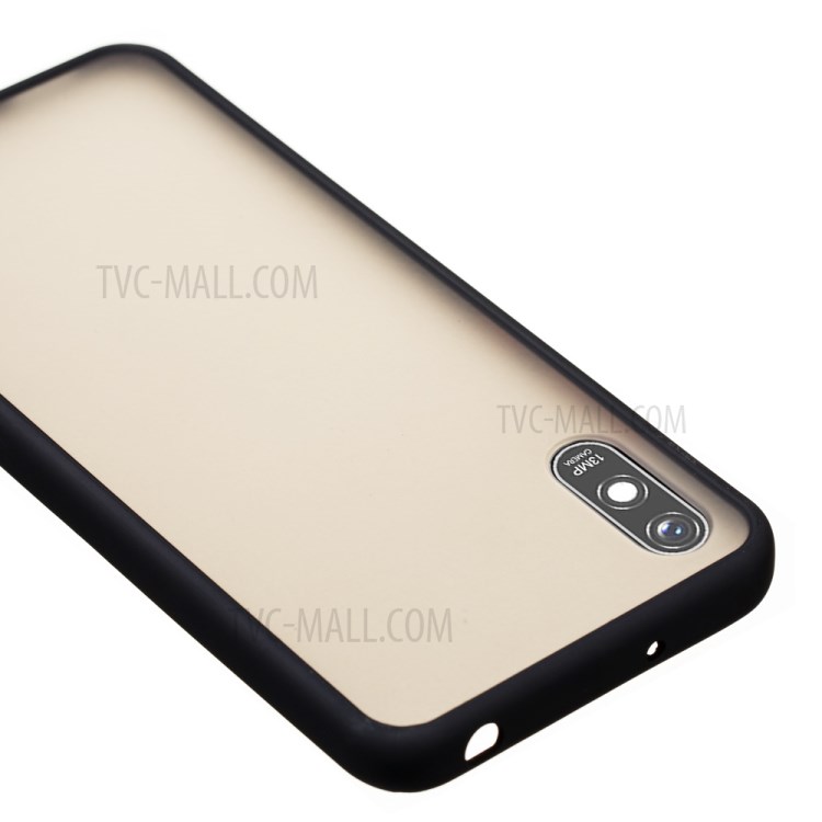PC + TPU Matte Texture Drop-resistant Cover for Xiaomi Redmi 9A - Black-5