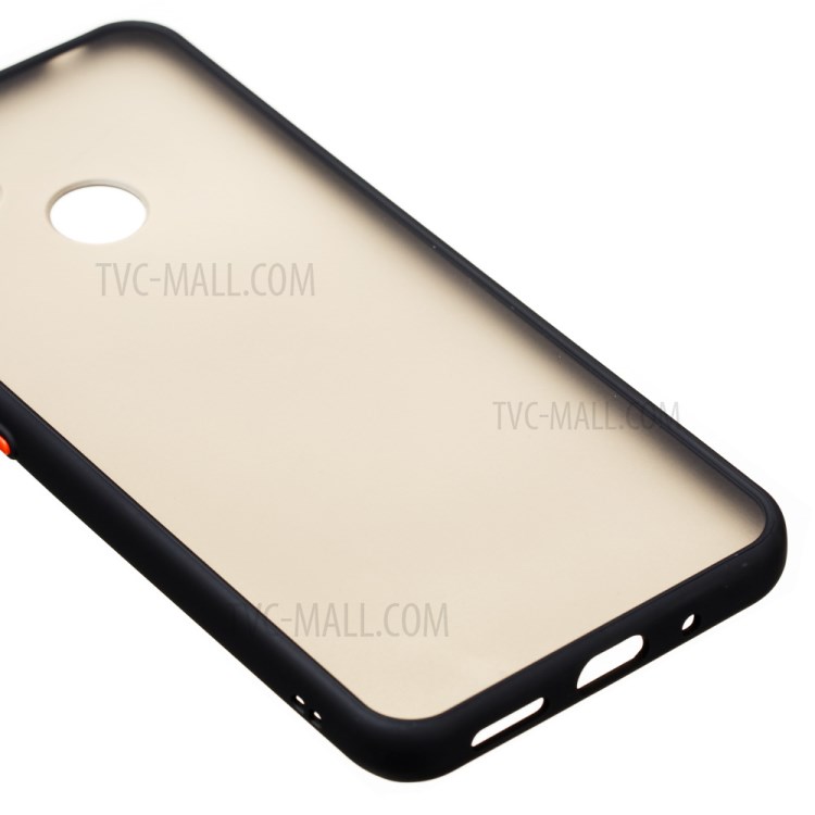 Matte Drop-proof PC + TPU Hybrid Protector Shell for Xiaomi Redmi 9C - Black-6
