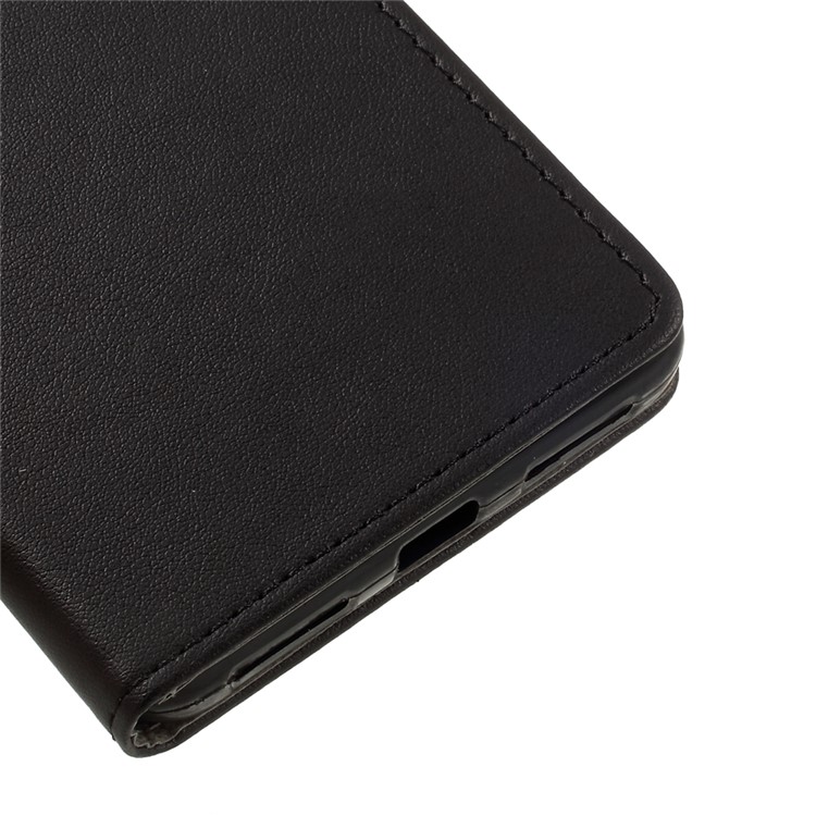 Faux Leather Wallet Cell Phone Case for Xiaomi Redmi Note 4X - Black-7