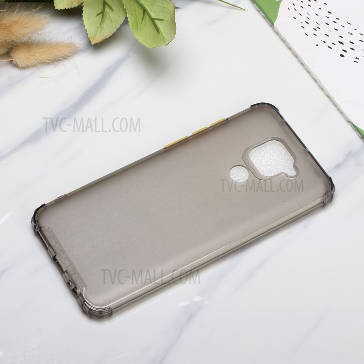 Drop-proof Matte TPU Soft Phone Case for Xiaomi Redmi Note 9 / Redmi 10X 4G - Black-4