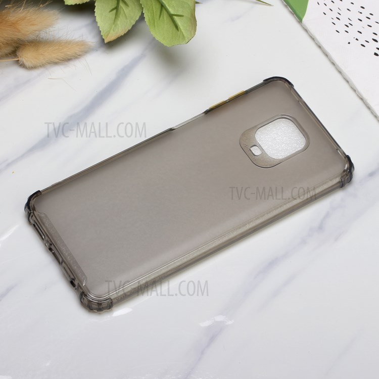 Drop-proof Matte TPU Soft Phone Case for Xiaomi Redmi Note 9 Pro / Redmi Note 9S - Black-4