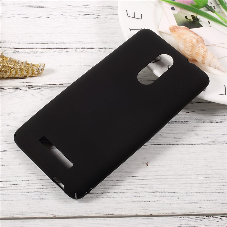 Matte Anti-fingerprint Hard Plastic Case for Xiaomi Redmi Note 3 / Note 3 Pro - Black-1