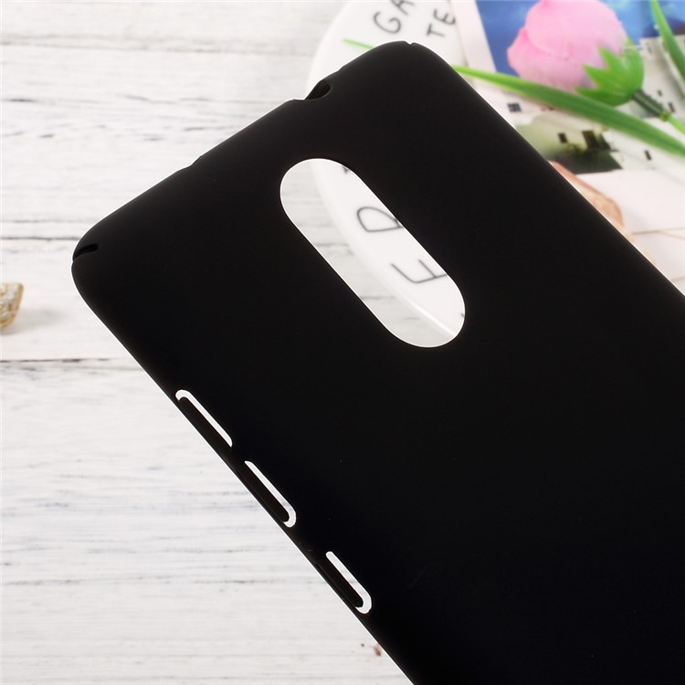 Matte Anti-fingerprint Hard Plastic Case for Xiaomi Redmi Note 3 / Note 3 Pro - Black-4