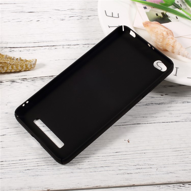Matte Anti-fingerprint Hard PC Case for Xiaomi Redmi 4a - Black-2