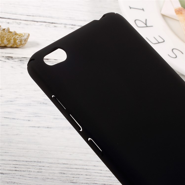Matte Anti-fingerprint Hard PC Case for Xiaomi Redmi 4a - Black-4