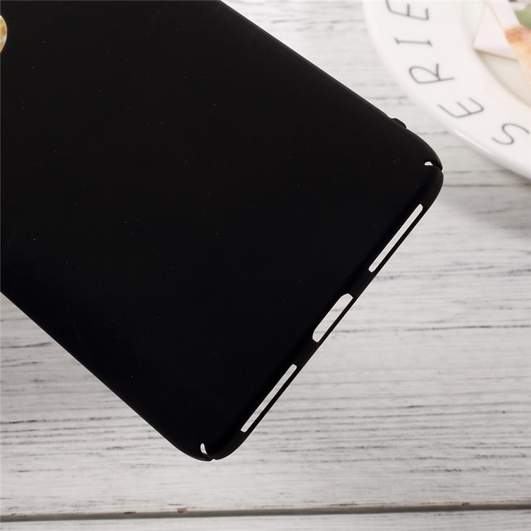 Matte Anti-fingerprint Hard PC Case for Xiaomi Redmi Note 4 - Black-5