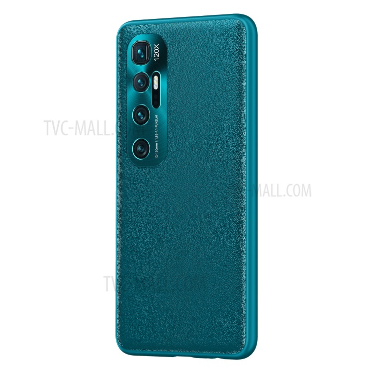 FUKELAI CD Veins PC + TPU Phone Cover with Camera Covering for Xiaomi Mi 10 Ultra - Dark Green-2