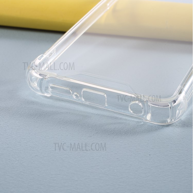 Drop-proof Acrylic + Soft TPU Phone Case for Xiaomi Redmi Note 9 Pro - Transparent-4