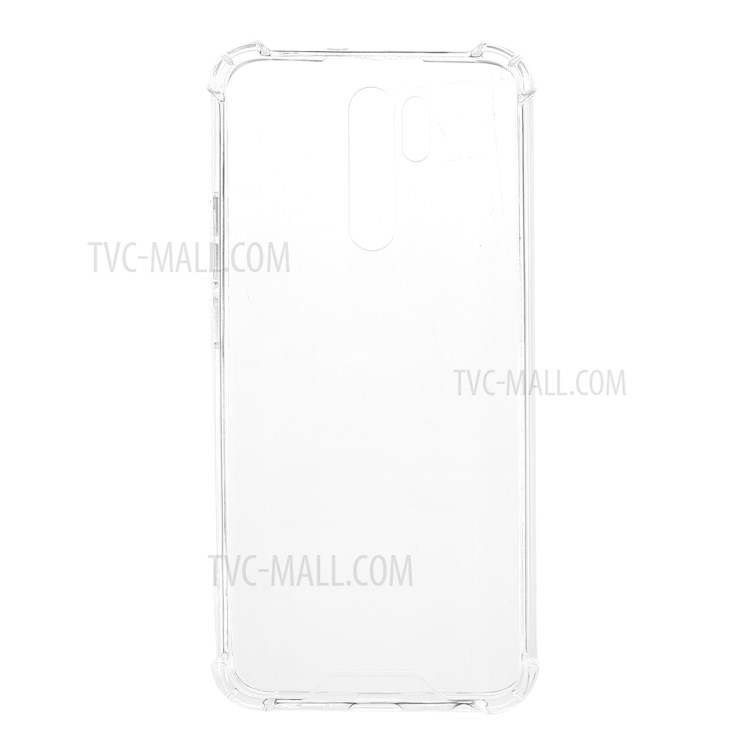 Shockproof Clear Acrylic Back + TPU Edge Combo Case for Xiaomi Redmi 9-1