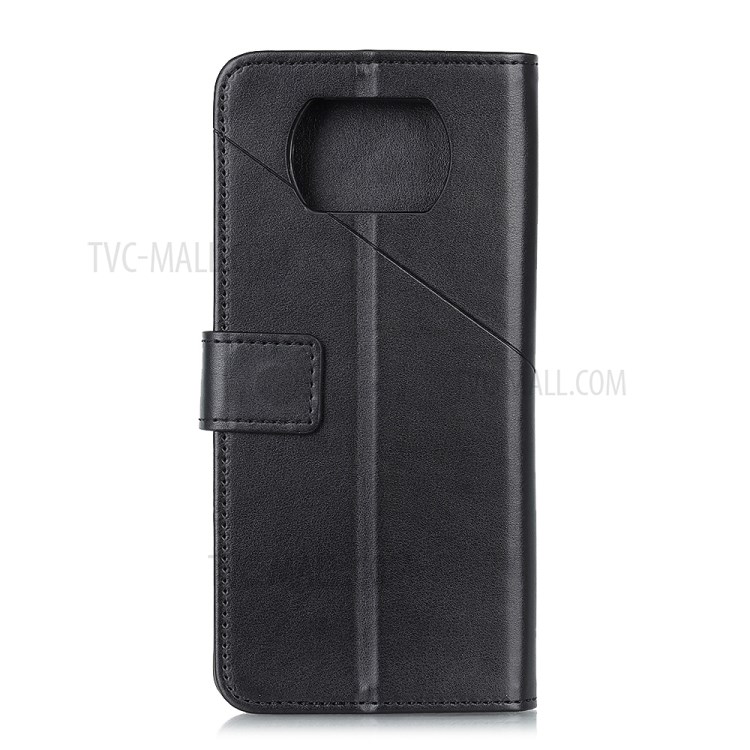 Wallet Leather Cover with Stand Cell Phone Case for Xiaomi Poco X3 NFC/X3 - Black-6