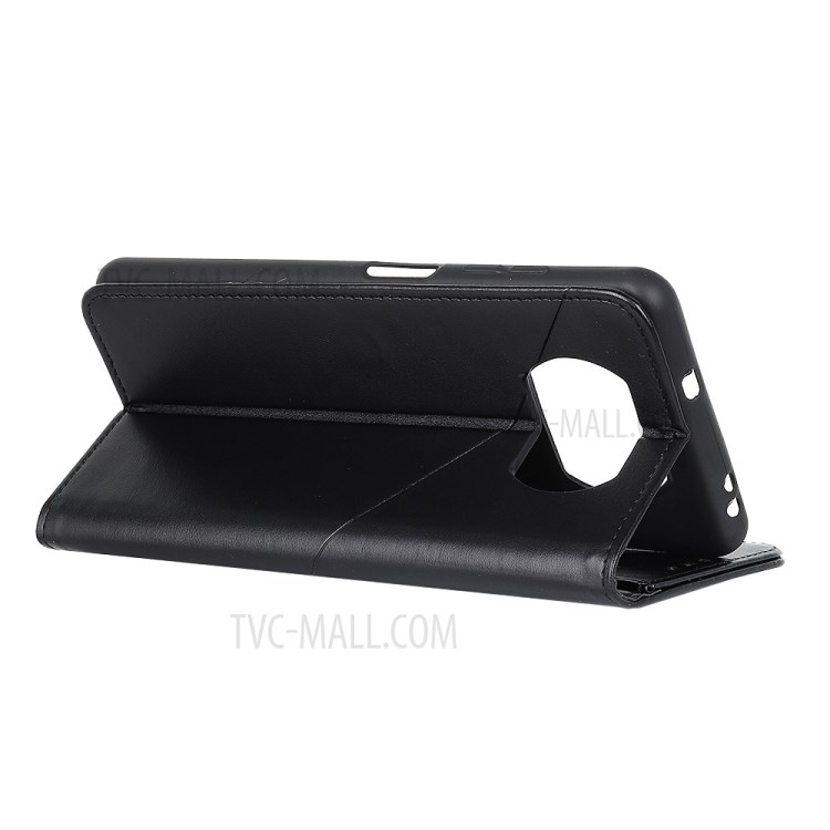 Wallet Leather Cover with Stand Cell Phone Case for Xiaomi Poco X3 NFC/X3 - Black-7