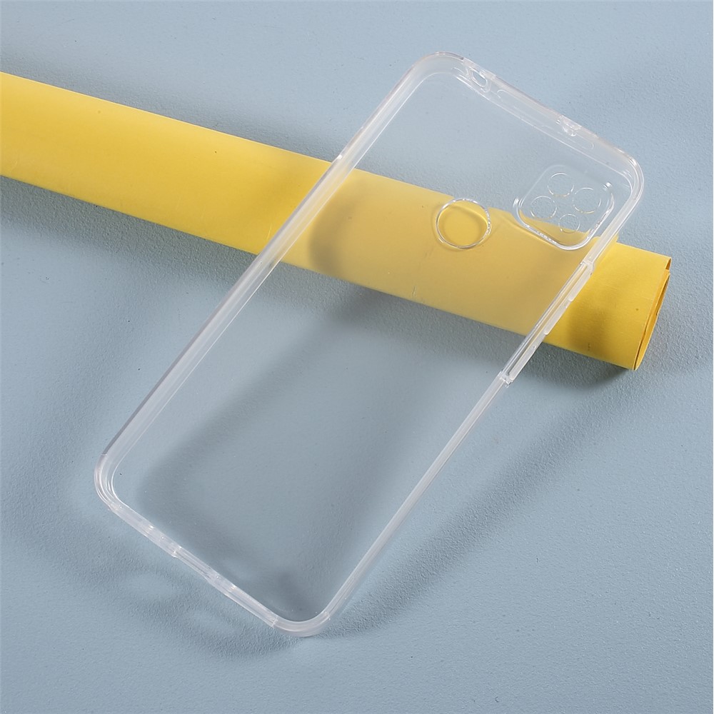 Hybrid PET + TPU + Acrylic Clear Full Coverage Case Shell for Xiaomi Redmi 9C-2