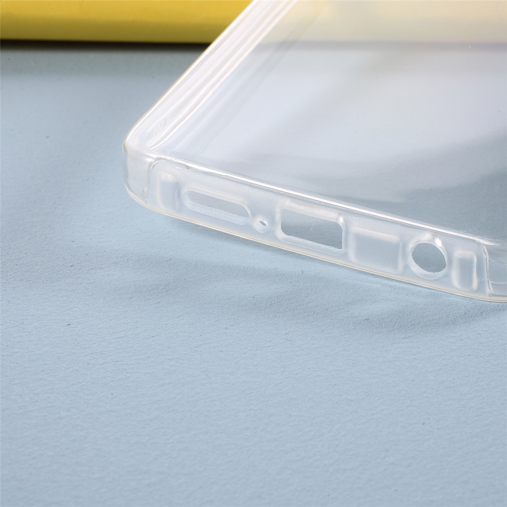 Full Coverage Clear Phone Cover PET+TPU+Acrylic Hybrid Case for Xiaomi Poco X3/Poco X3 NFC