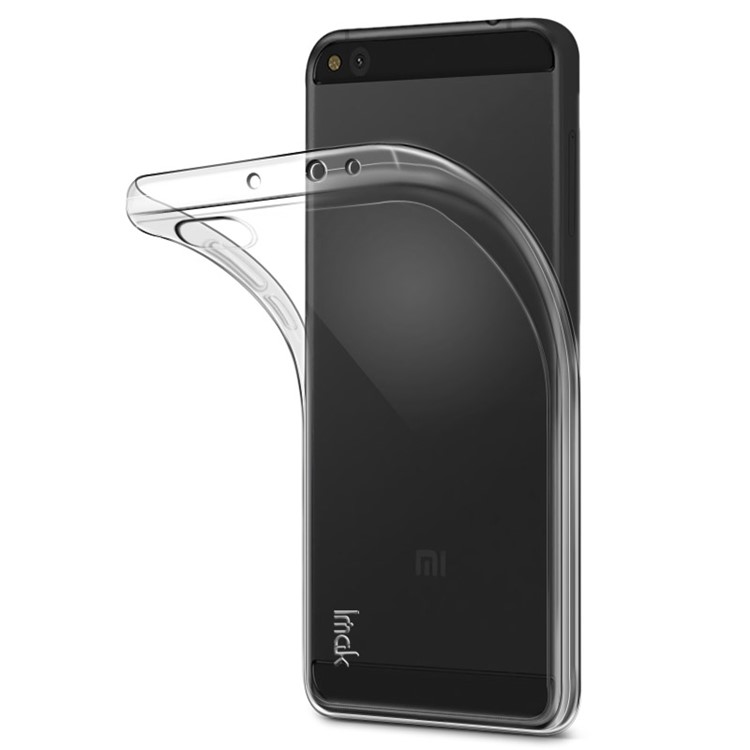 IMAK Stealth Clear Soft Case TPU Cover for Xiaomi Mi 5c + Screen Protector Film-5