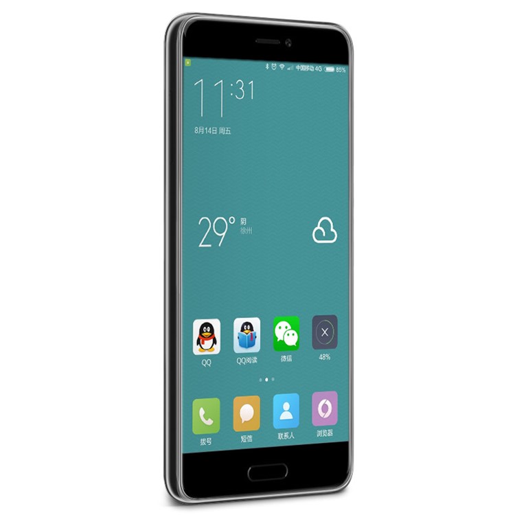 IMAK Stealth Clear Soft Case TPU Cover for Xiaomi Mi 5c + Screen Protector Film-8