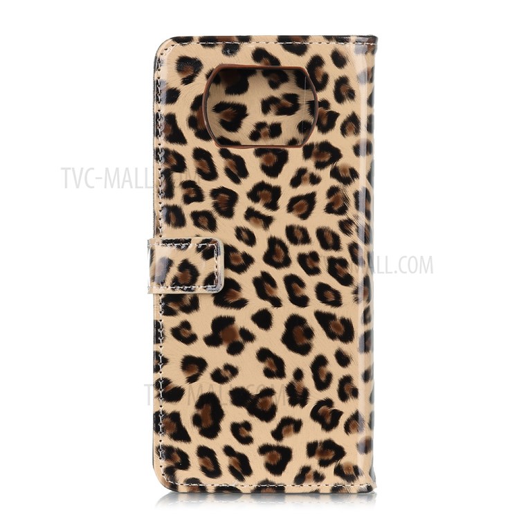Leopard Texture Wallet Stand Flip Leather Case for Xiaomi Poco X3 NFC / Poco X3-8