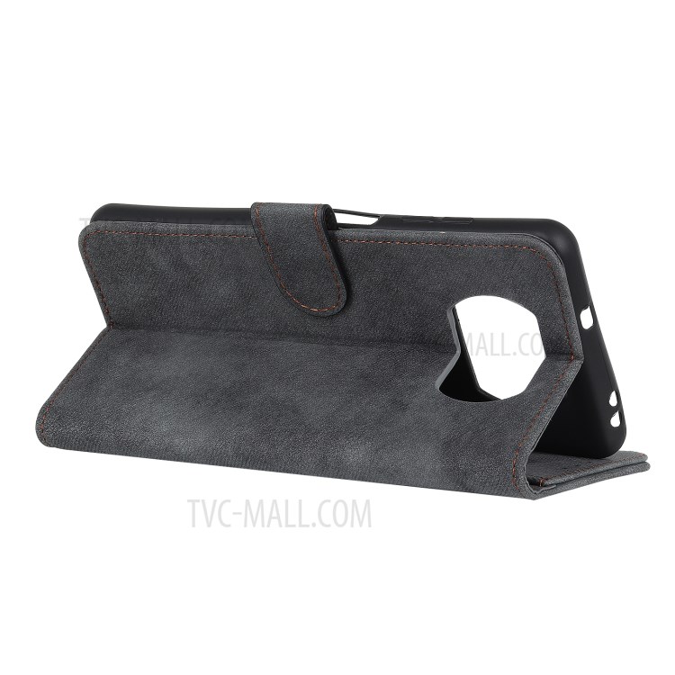 Stand Wallet Leather Mobile Phone Case Xiaomi Poco X3/Poco X3 NFC - Black-8
