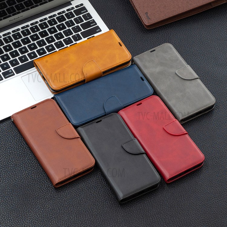 PU Кожаный Бумажник Стенд Случай Телефона С Удобным Ремешком Для Xiaomi Poco X3 - Черный-10