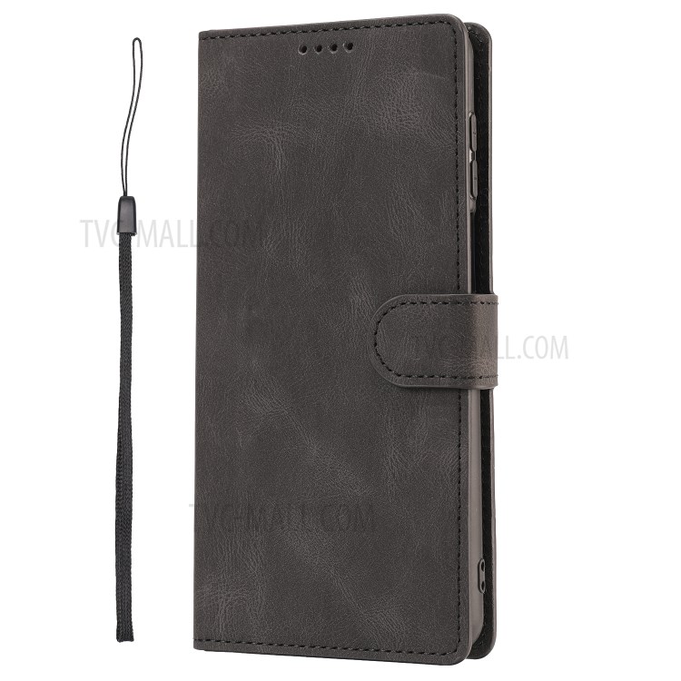 TPU + PU Leather Wallet Phone Protective Shell for Xiaomi Redmi Note 9S/Note 9 Pro/Note 9 Pro Max - Black-3