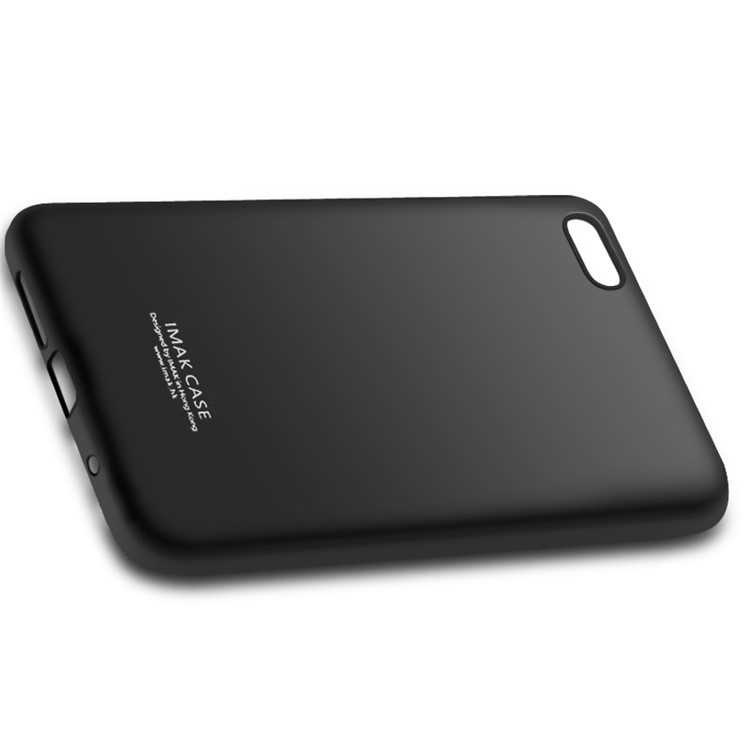 IMAK TPU Mobile Phone Shell Case with Anti-explosion Screen Film for Xiaomi Mi 5c - Metal Black-3