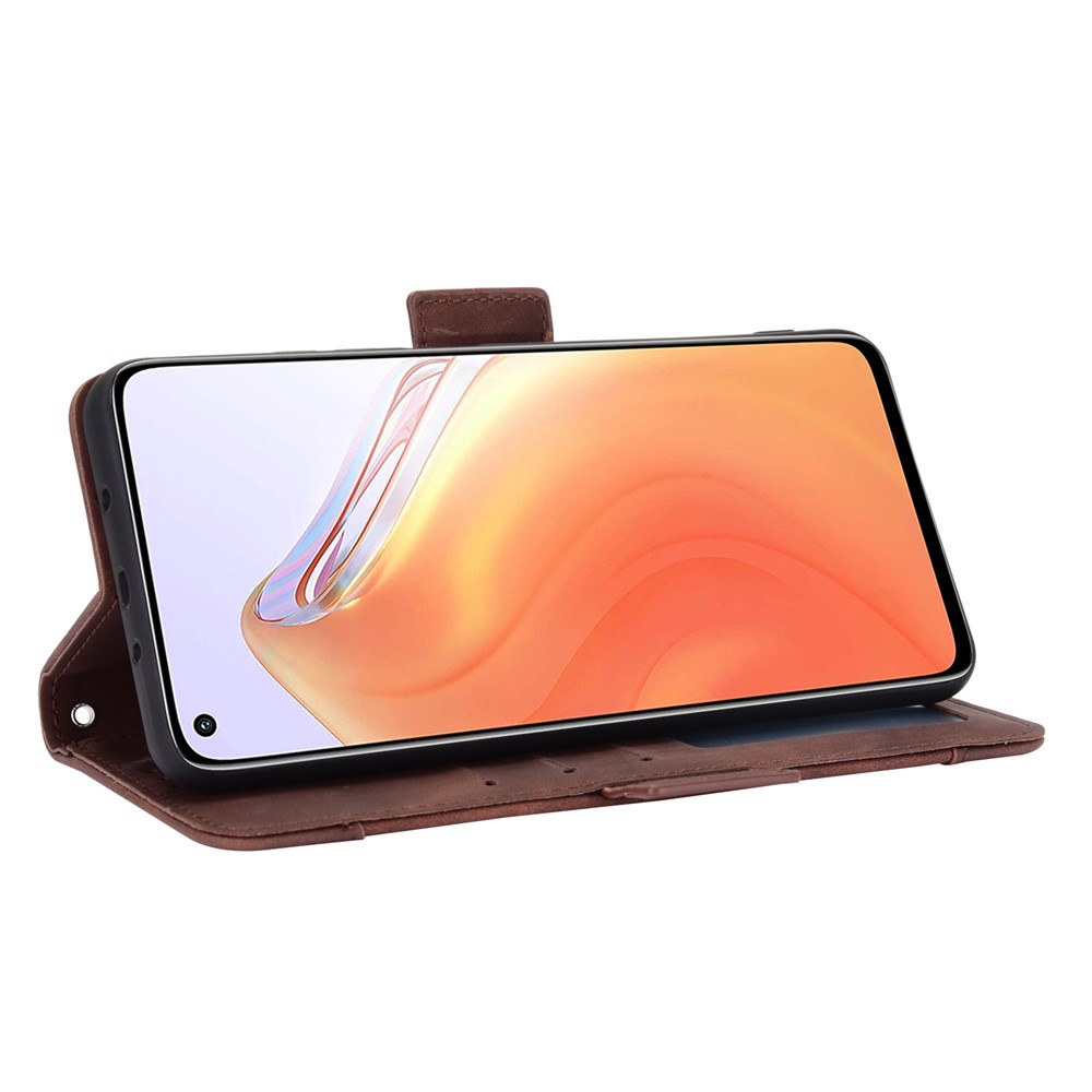 Cassa Del Telefono Più Slot Per Schede Di Portafogli In Pelle Per Xiaomi Mi 10T 5g / Mi 10T Pro 5g / Redmi K30S - Marrone-7