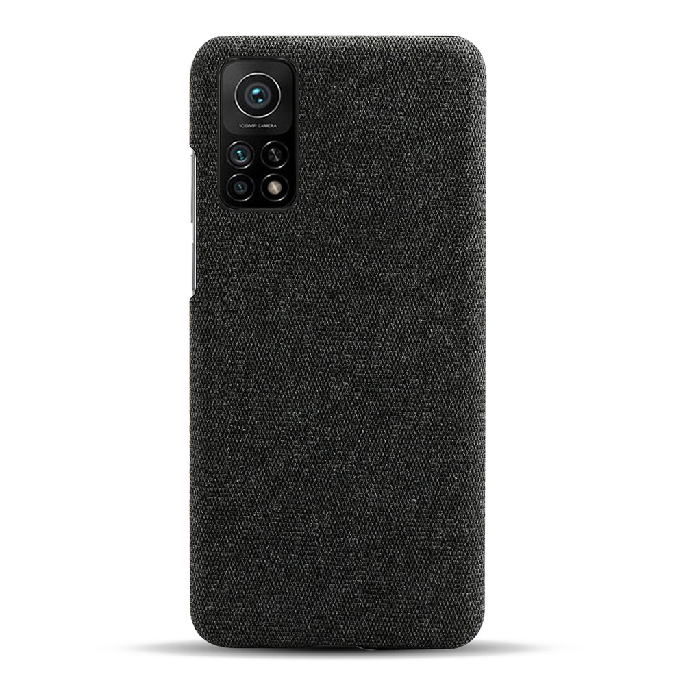 Cloth Texture Hard PC Phone Cover Case for Xiaomi Mi 10T 5G / 10T Pro 5G - Black-3