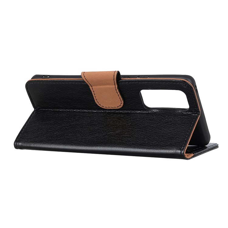 Nappa Texture Split Leather Phone Wallet Stand Cover for Xiaomi Mi 10T 5G/Mi 10T Pro 5G - Black-3