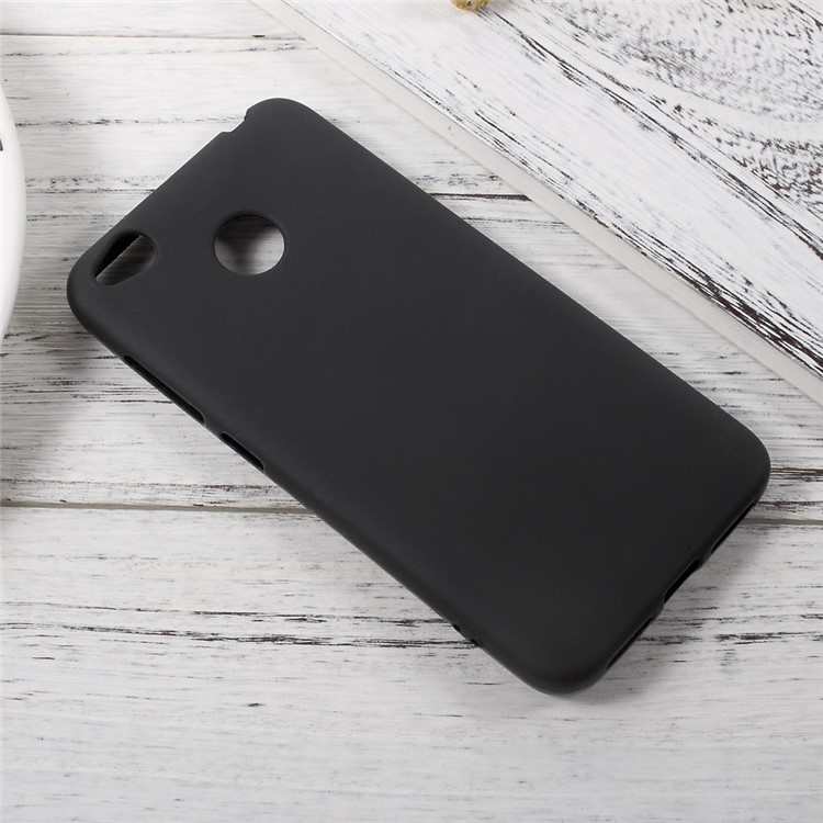 Dual-sided Matte Soft TPU Cover for Xiaomi Redmi 4X - Black-2