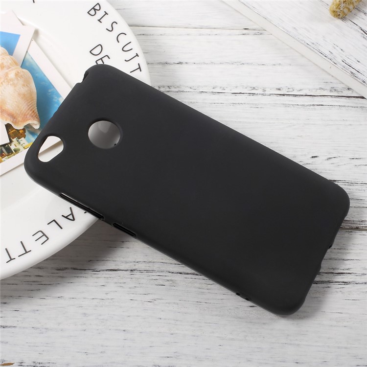 Dual-sided Matte Soft TPU Cover for Xiaomi Redmi 4X - Black-3