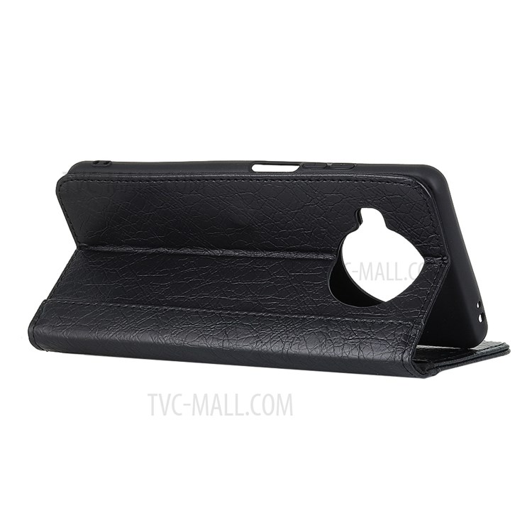 Rhino Texture Leather Wallet Stand Protective Case for Xiaomi Mi 10T Lite 5G - Black-4