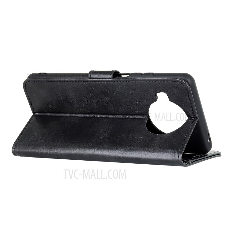 Wallet Stand Leather Case for Xiaomi Mi 10T Lite 5G Protective Cover - Black-4
