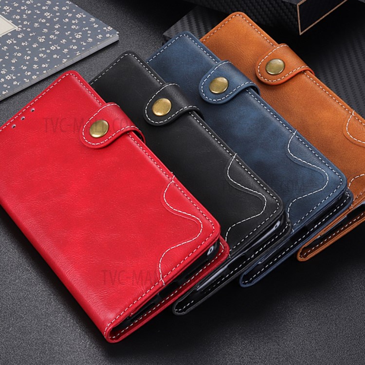 S Form Geformt Für Xiaomi MI 10T Lite 5G Lederabdeckung Brieftasche Ständerschale - Schwarz-13
