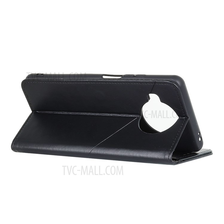 Rivet Decor Wallet Leather Stand Case for Xiaomi Mi 10T Lite 5G - Black-4
