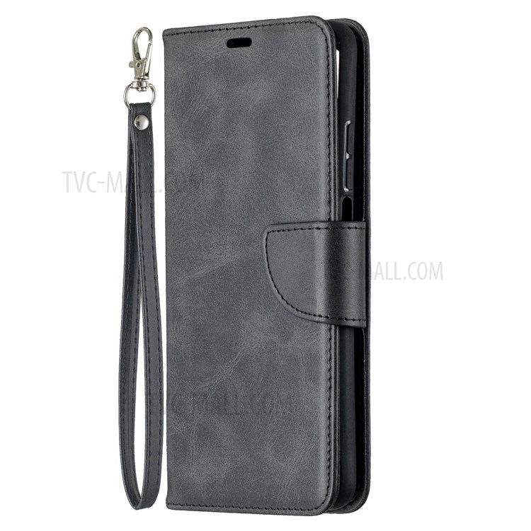 PU Leather Wallet Stand Phone Case for Xiaomi Mi 10T Pro 5G / Mi 10T 5G/ Redmi K30S - Black-2