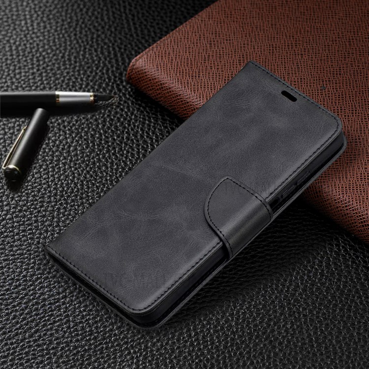 PU Leather Wallet Stand Phone Case for Xiaomi Mi 10T Pro 5G / Mi 10T 5G/ Redmi K30S - Black-7