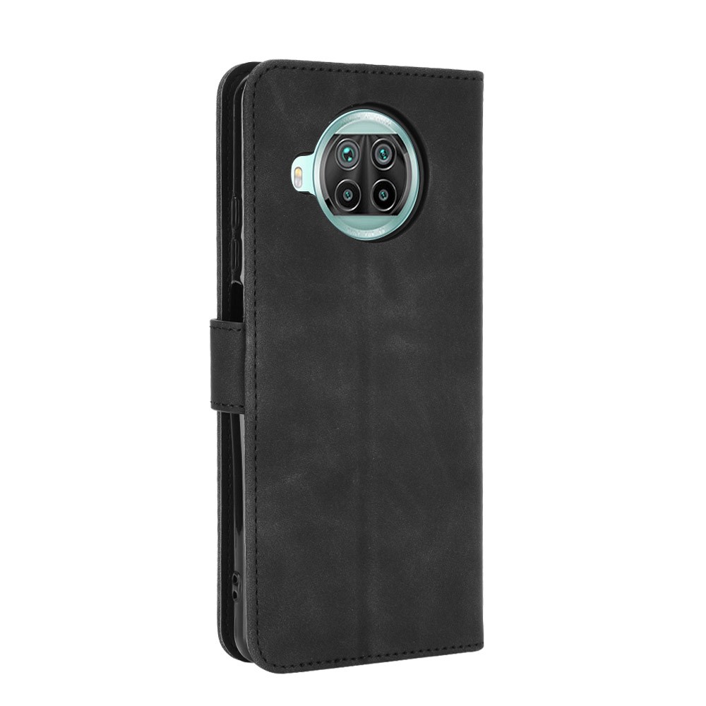 Skin-Touch PU Leather Flip Phone Wallet Case for Xiaomi Mi 10T Lite 5G/Redmi Note 9 Pro 5G/Mi 10i 5G - Black-6