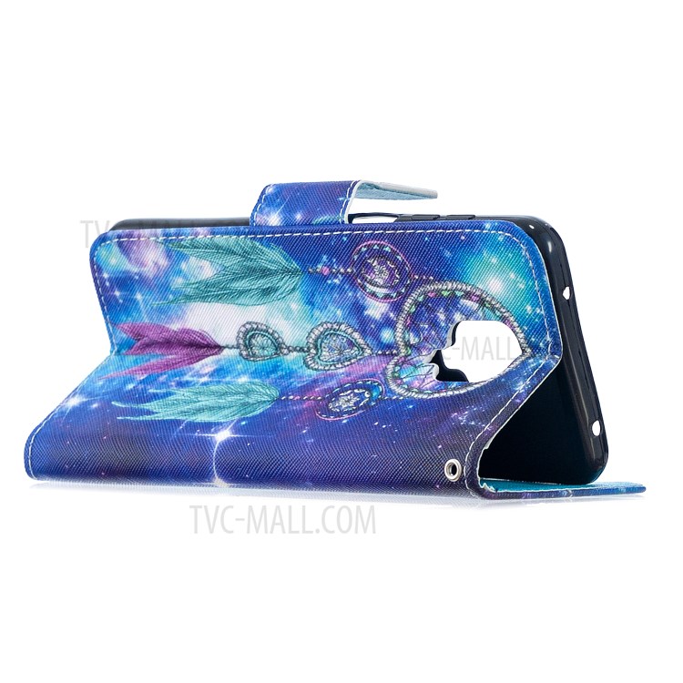 Pattern Printing Stand Protector for Xiaomi Redmi Note 9 Pro/9 Pro Max/9S Wallet Leather Cover - Dreamcatcher-4