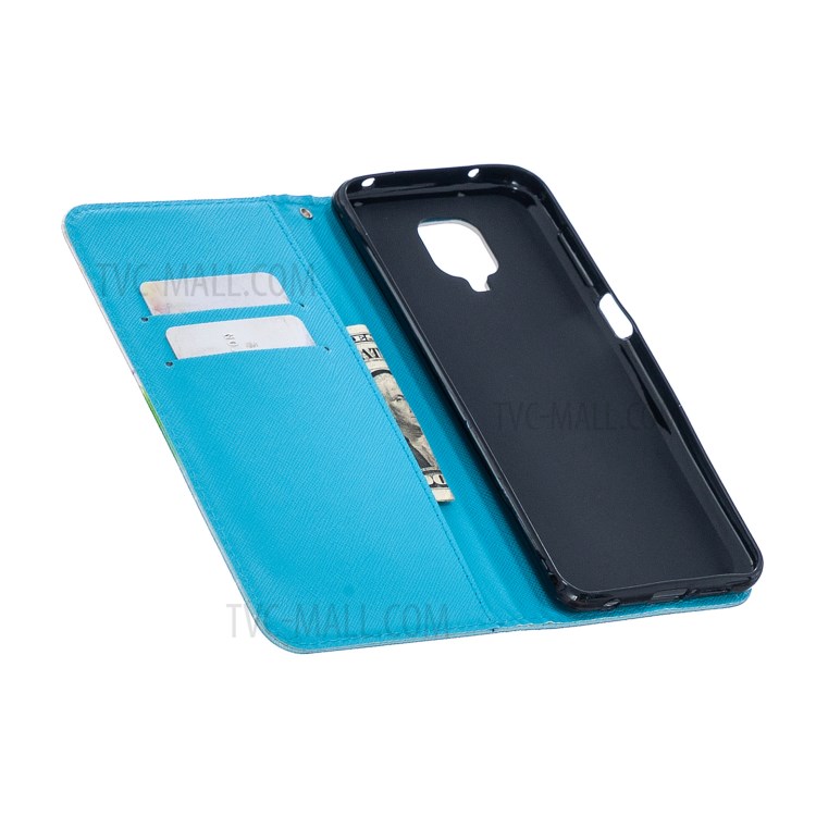 Pattern Printing Stand Protector for Xiaomi Redmi Note 9 Pro/9 Pro Max/9S Wallet Leather Cover - Dreamcatcher-7