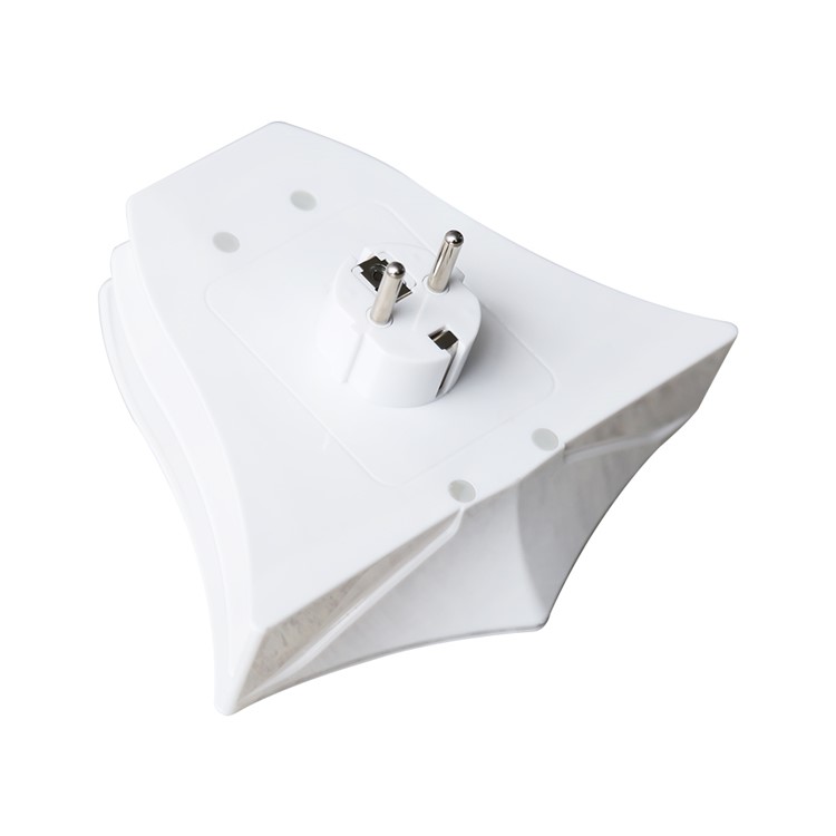 NAMISEN NS-C525 4 Phone Holder 4-USB Ports Wall Charger Charging Station + 4 Micro USB Cables - White / EU Plug-4