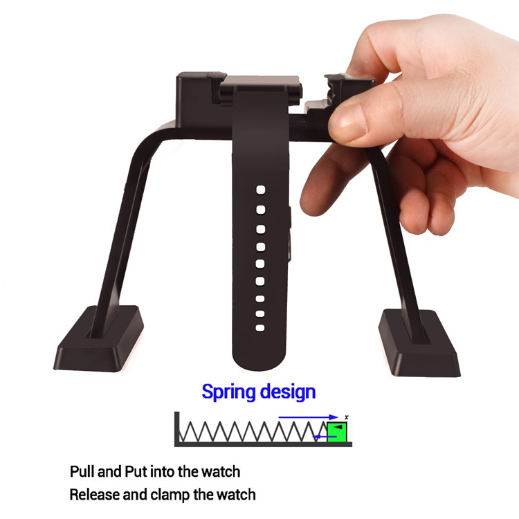For Pebble Classic 1st Charger Stand Charging Dock Station Cradle - Black-5
