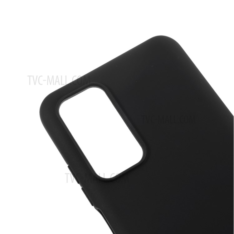 Solid Color Candy TPU Cover with Lanyard for Xiaomi Mi 10T 5G/10T Pro 5G Case - Black-6