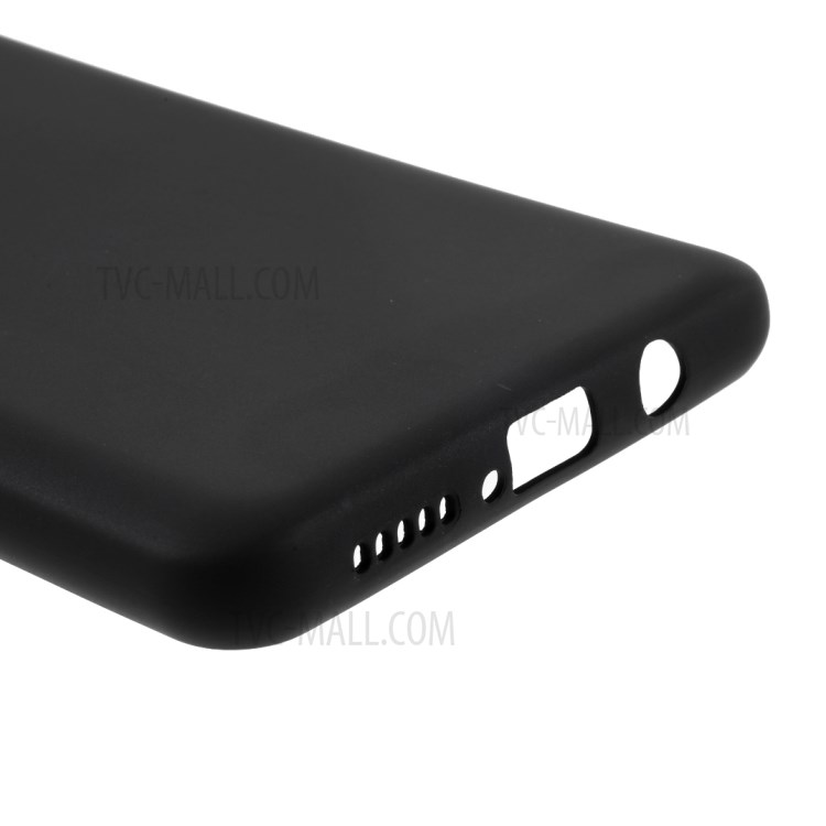 Solid Color Candy TPU Cover with Lanyard for Xiaomi Mi 10T Lite 5G Phone Case - Black-5
