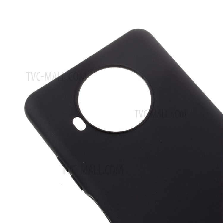 Solid Color Candy TPU Cover with Lanyard for Xiaomi Mi 10T Lite 5G Phone Case - Black-6