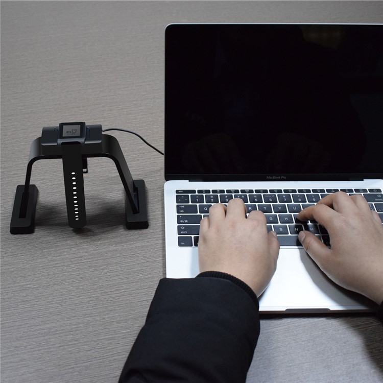 For Pebble 2+ / 2 SE Charging Dock Station Charger Stand Cradle - Black-5