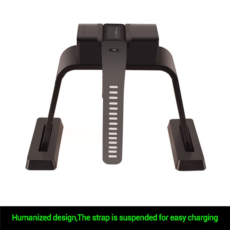 For Garmin Vivosmart HR+ Charger Charging Stand Dock Station Cradle - Black-1