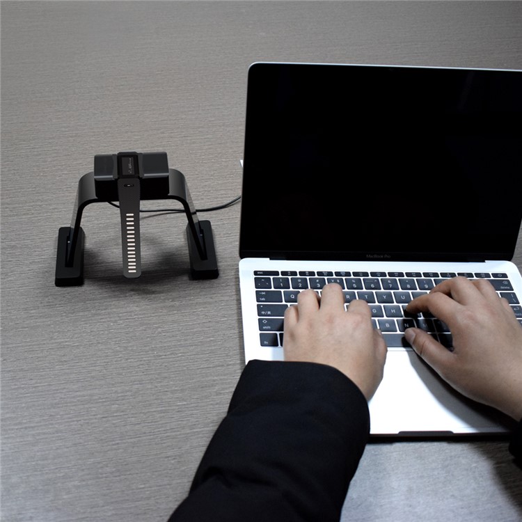 For Garmin Vivosmart HR+ Charger Charging Stand Dock Station Cradle - Black-5