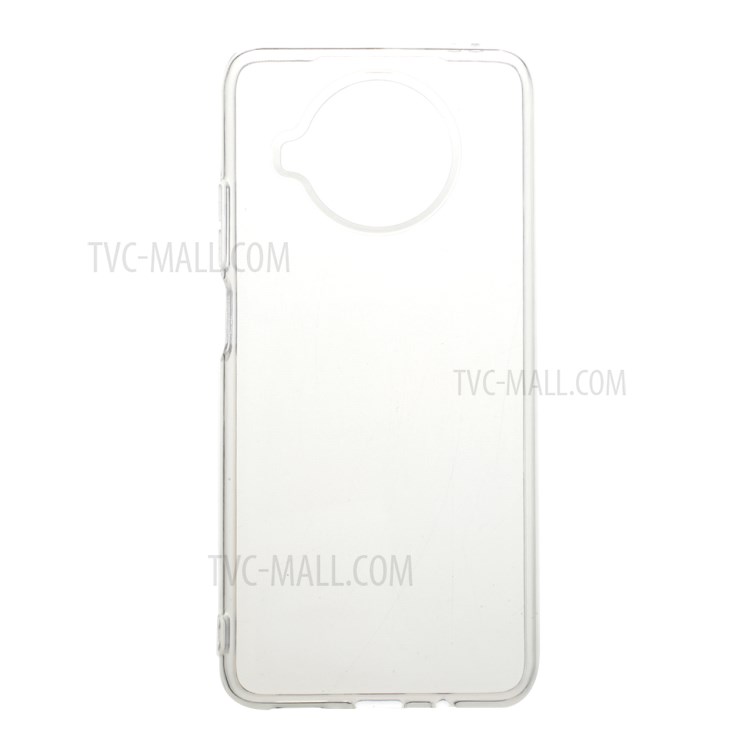 Thicken (2mm) Soft TPU Case for Xiaomi Mi 10T Lite 5G / Redmi Note 9 Pro 5G Non-slip Inner Transparent-1