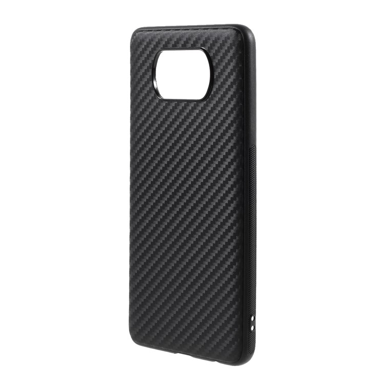 Phone Cover for Xiaomi Poco X3/Poco X3 NFC Carbon Fiber TPU Case-2