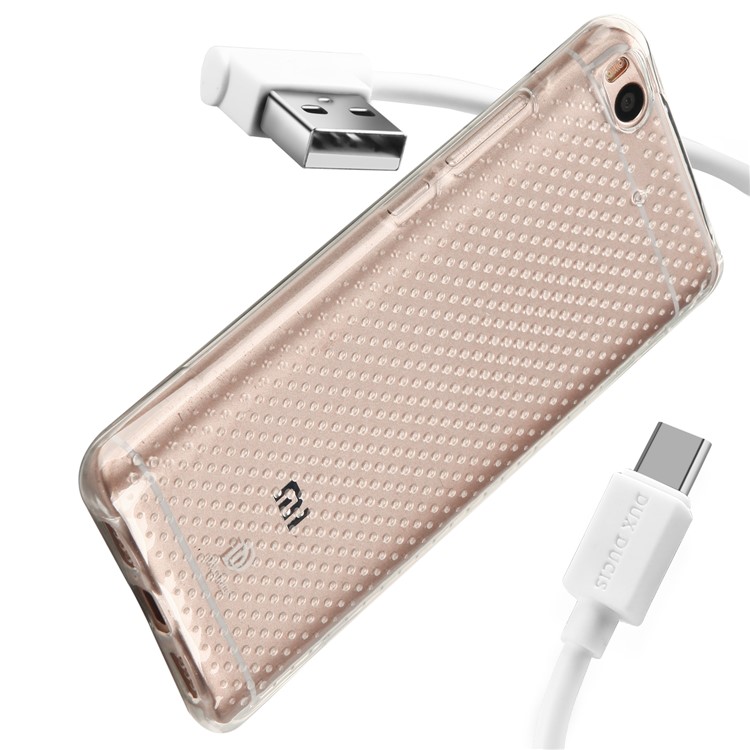 DUX DUCIS Skin Pro 3-in-1 Series for Xiaomi Mi 5s TPU Phone Case + Micro USB Data Cable + Tempered Glass Screen Film-2